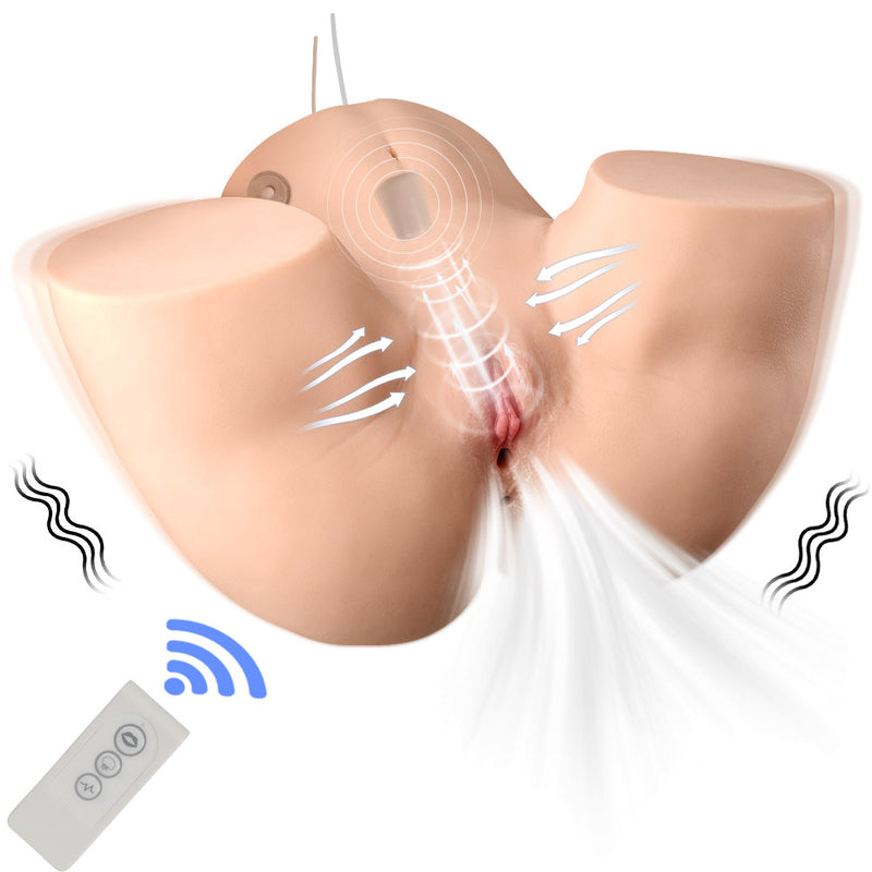 Remote Vibration Sucking Doll Male Masturbate Realistic Sex Doll Vagina-Pussy Masturbator  Sex Toy For Man - Safystyle