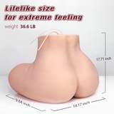 Remote Vibration Sucking Doll Male Masturbate Realistic Sex Doll Vagina-Pussy Masturbator  Sex Toy For Man - Safystyle