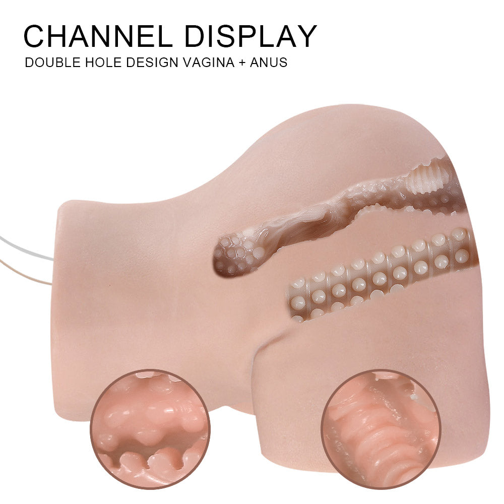 Remote Vibration Sucking Doll Male Masturbate Realistic Sex Doll Vagina-Pussy Masturbator  Sex Toy For Man - Safystyle