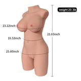 Man-Male Masturbator Realistic Vagina-Pussy Ass Masterbation Sex Toy Man Torso Sex Doll - Safystyle