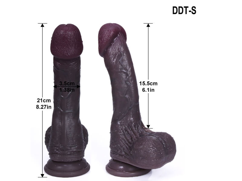 WATCH VIDEO 2023 Collection Black & Beige Realistic Dildos