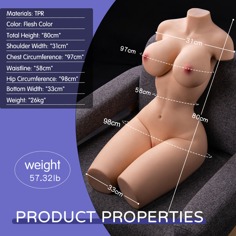 Sexy Sex Doll Realistic Ass Adult Love Toy for Men Male Masturbator Fake Pussy Vagina Fat Ass Sex Doll - Safystyle