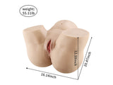 4D - 60.8Ib Lifelike Butt Sex Doll Male Masturbator for Man (Upgraded Version)