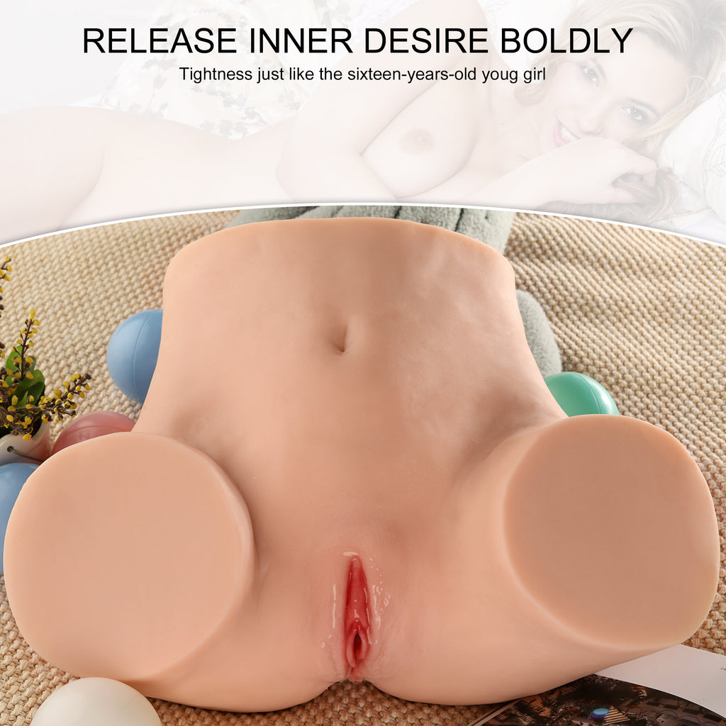 Sexy Big Ass Sex Doll Male Masturbate Realistic Sex Doll Vagina-Pussy image