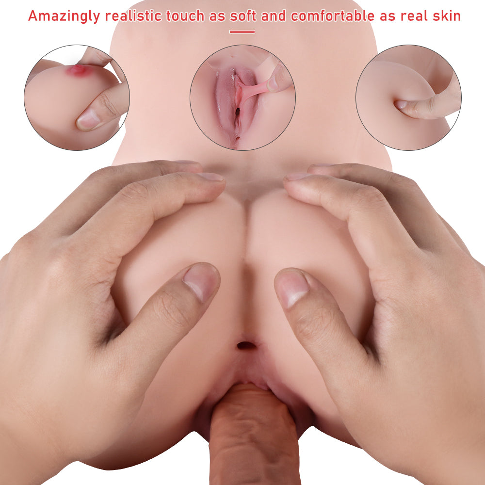 Man-Male Masturbator Realistic Vagina-Pussy Masturbation Torso Sex Toy Sex Dolls For Man - Safystyle