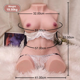 Sex Doll for Man-Male Masturbator Realistic Vagina-Pussy Ass Masterbation Sex Toy Man Torso Sex Doll - Safystyle