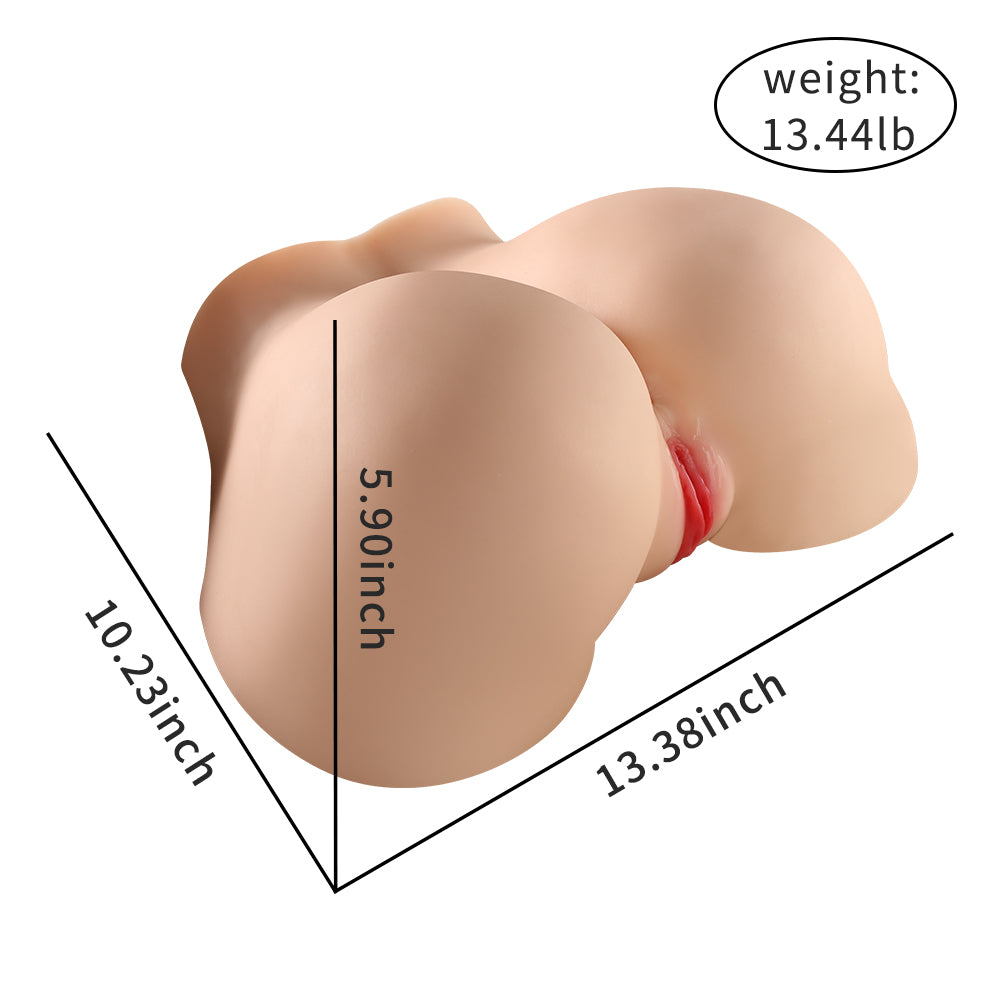 Man-Male Masturbator Realistic Vagina-Pussy Fat Ass Masturbation Torso Sex Toy Sex Dolls For Man - Safystyle