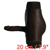 Strap-on Dildo Realistic Lifelike Wearable Dildo Panty  (Hallow)