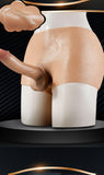 WATCH VIDEO, Hollow Wearable Strap-on Dildo Realistic Lifelike Dildo Panty