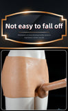 WATCH VIDEO, Hollow Wearable Strap-on Dildo Realistic Lifelike Dildo Panty