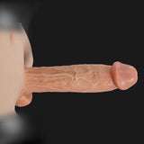 Strap-on Dildo Realistic Lifelike Wearable Dildo Panty  (Hallow)