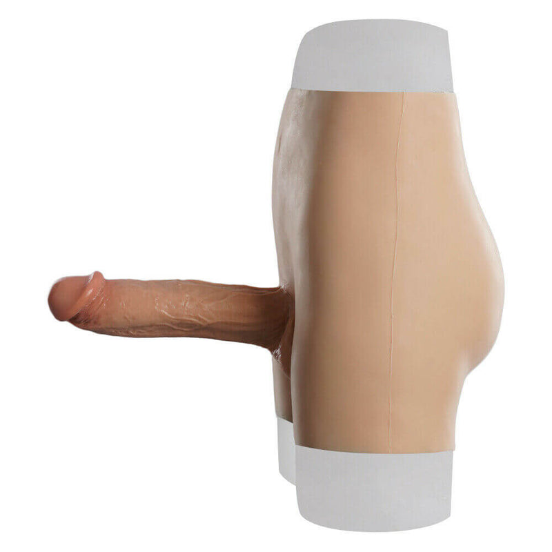 Hollow Strap-on Dildo Realistic Lifelike Wearable Dildo Panty
