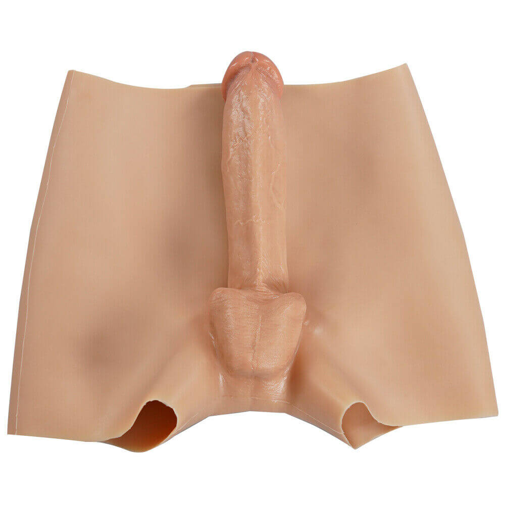 Hollow Strap-on Dildo Realistic Lifelike Wearable Dildo Panty