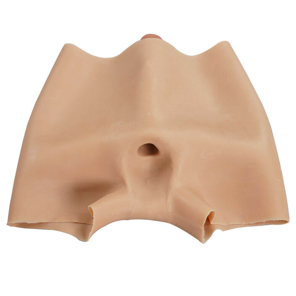 Hollow Strap-on Dildo Realistic Lifelike Wearable Dildo Panty