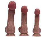 WATCH VIDEO 2023 Collection Realistic Liquid Silicone Dildos ( Harness Optional)